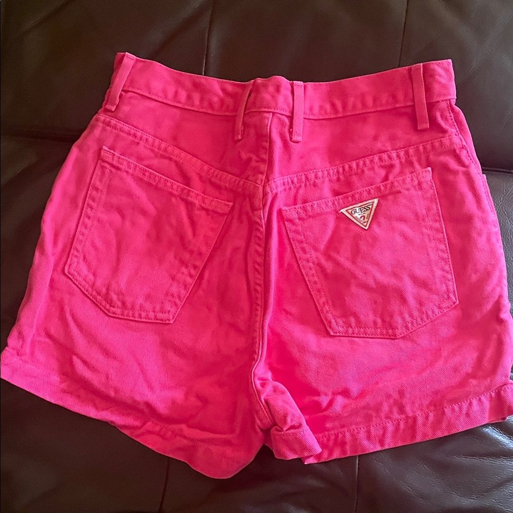 Guess Vintage Vibrant Pink Women's Shorts